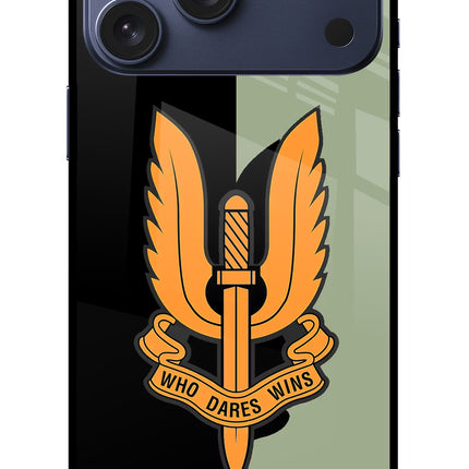Balidan Logo iPhone 17 Pro Max Glass Case