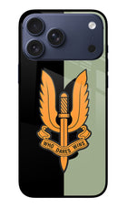Balidan Logo iPhone 17 Pro Max Glass Case