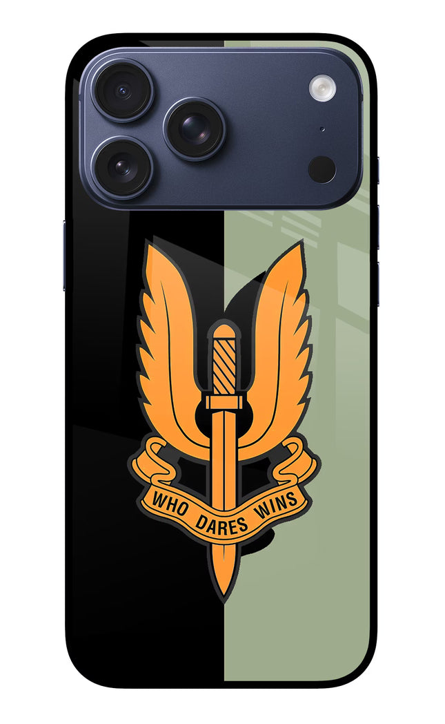Balidan Logo iPhone 17 Pro Max Glass Case