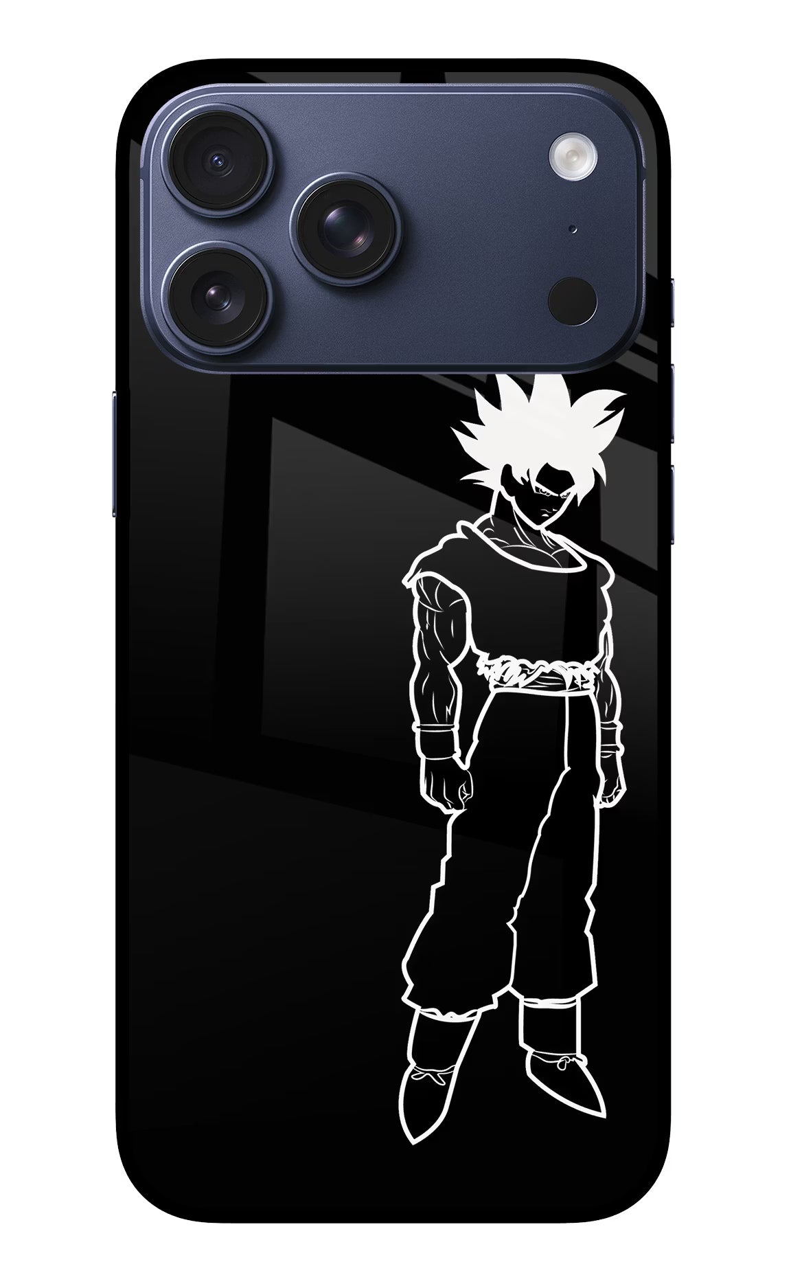 DBS Character iPhone 17 Pro Max Glass Case Back Cover by Casekaro