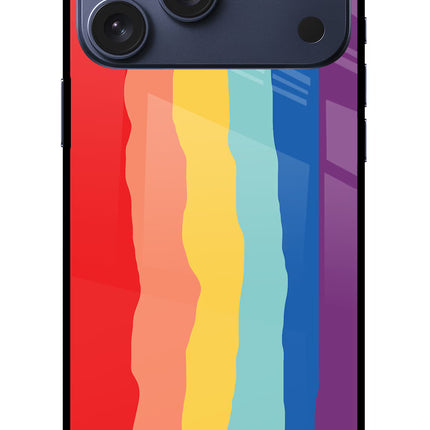 Rainbow iPhone 17 Pro Max Glass Case