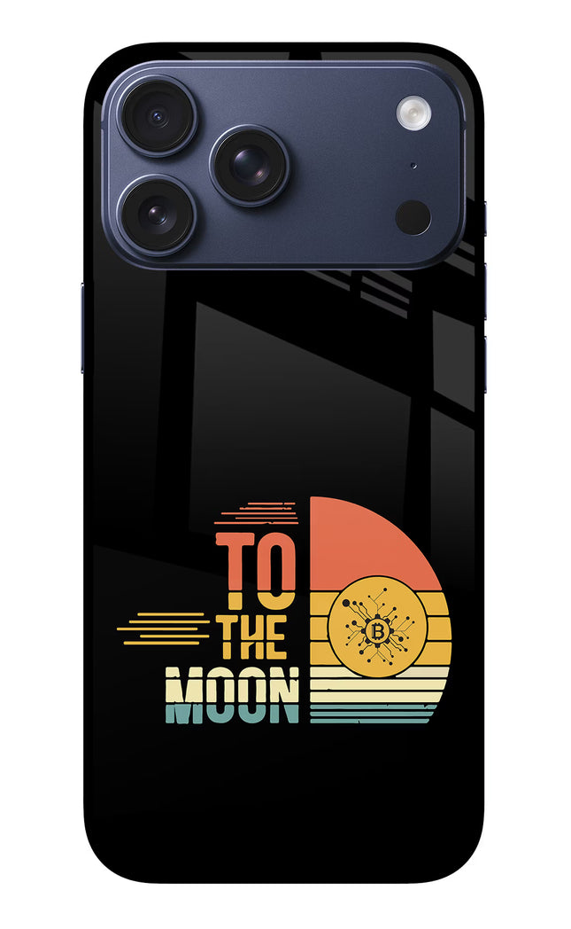 To the Moon iPhone 17 Pro Max Glass Case