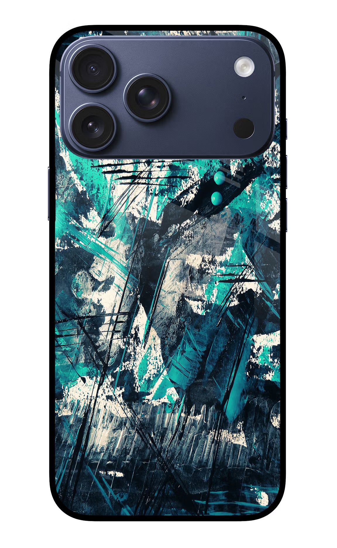 Artwork iPhone 17 Pro Max Glass Case Back Cover by Casekaro