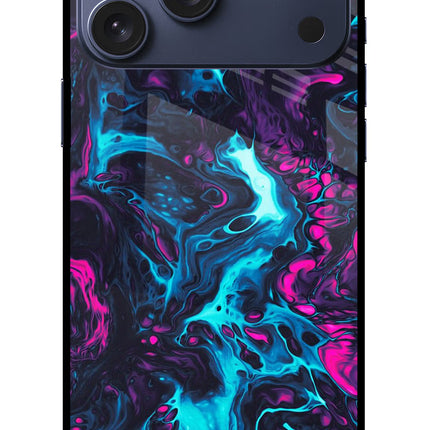 Abstract iPhone 17 Pro Max Glass Case