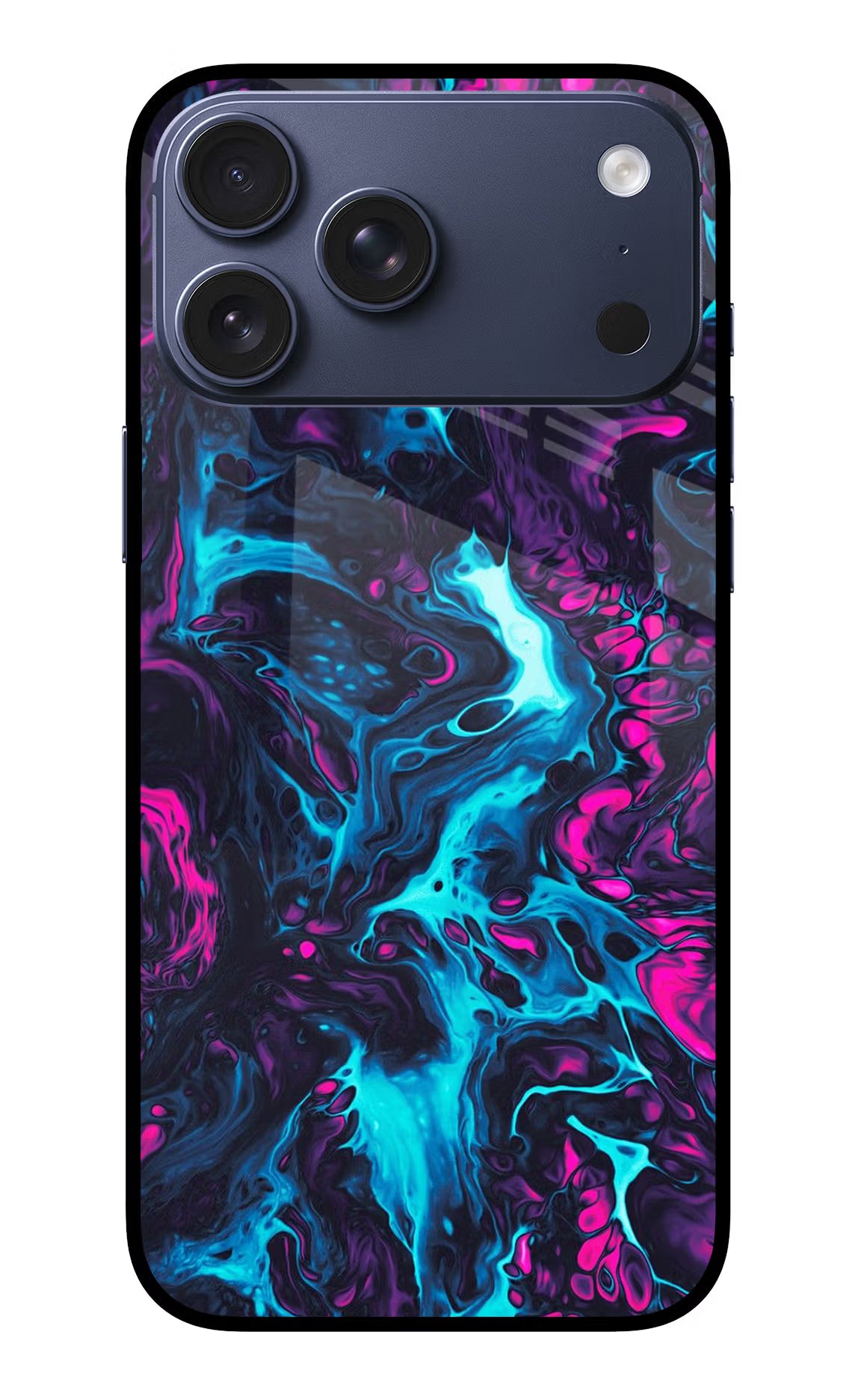 Abstract iPhone 17 Pro Max Glass Case Back Cover by Casekaro