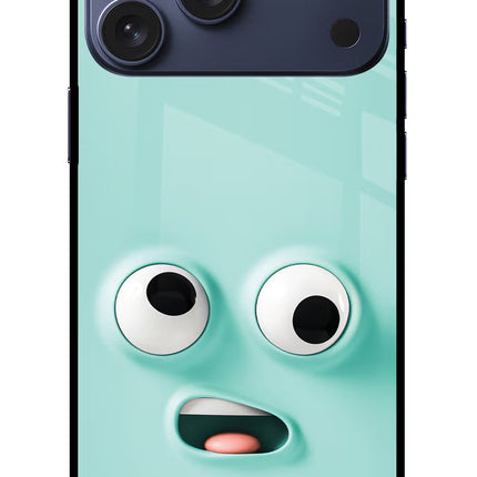 Funny Cartoon iPhone 17 Pro Max Glass Case