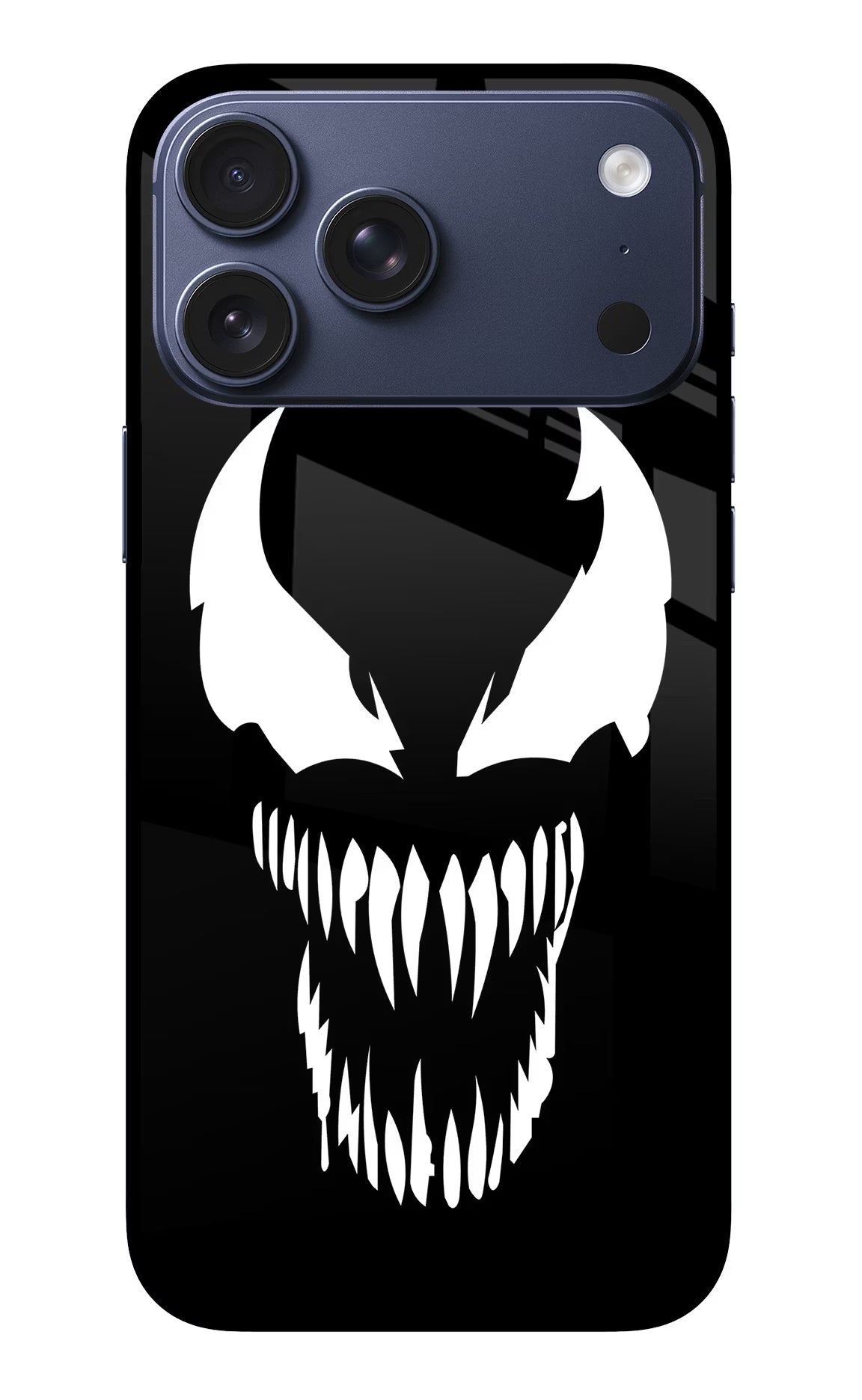 Venom iPhone 17 Pro Max Glass Case Back Cover by Casekaro