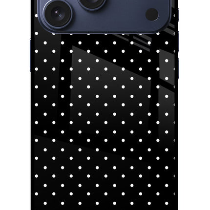 White Dots iPhone 17 Pro Max Glass Case