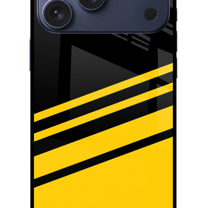 Yellow Shades iPhone 17 Pro Max Glass Case
