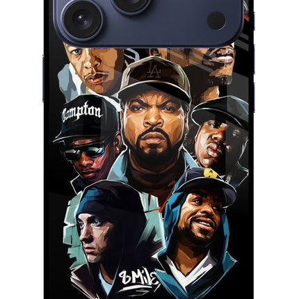 Rappers iPhone 17 Pro Max Glass Case