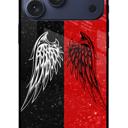 Wings iPhone 17 Pro Max Glass Case