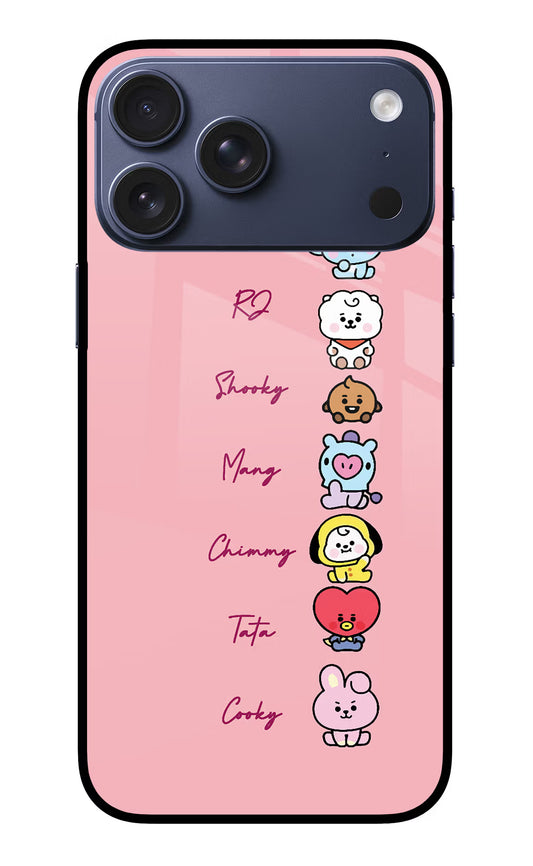 BTS names iPhone 17 Pro Max Glass Case