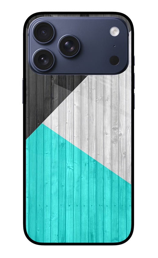 Wooden Abstract iPhone 17 Pro Max Glass Case