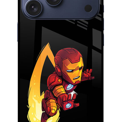 IronMan iPhone 17 Pro Max Glass Case