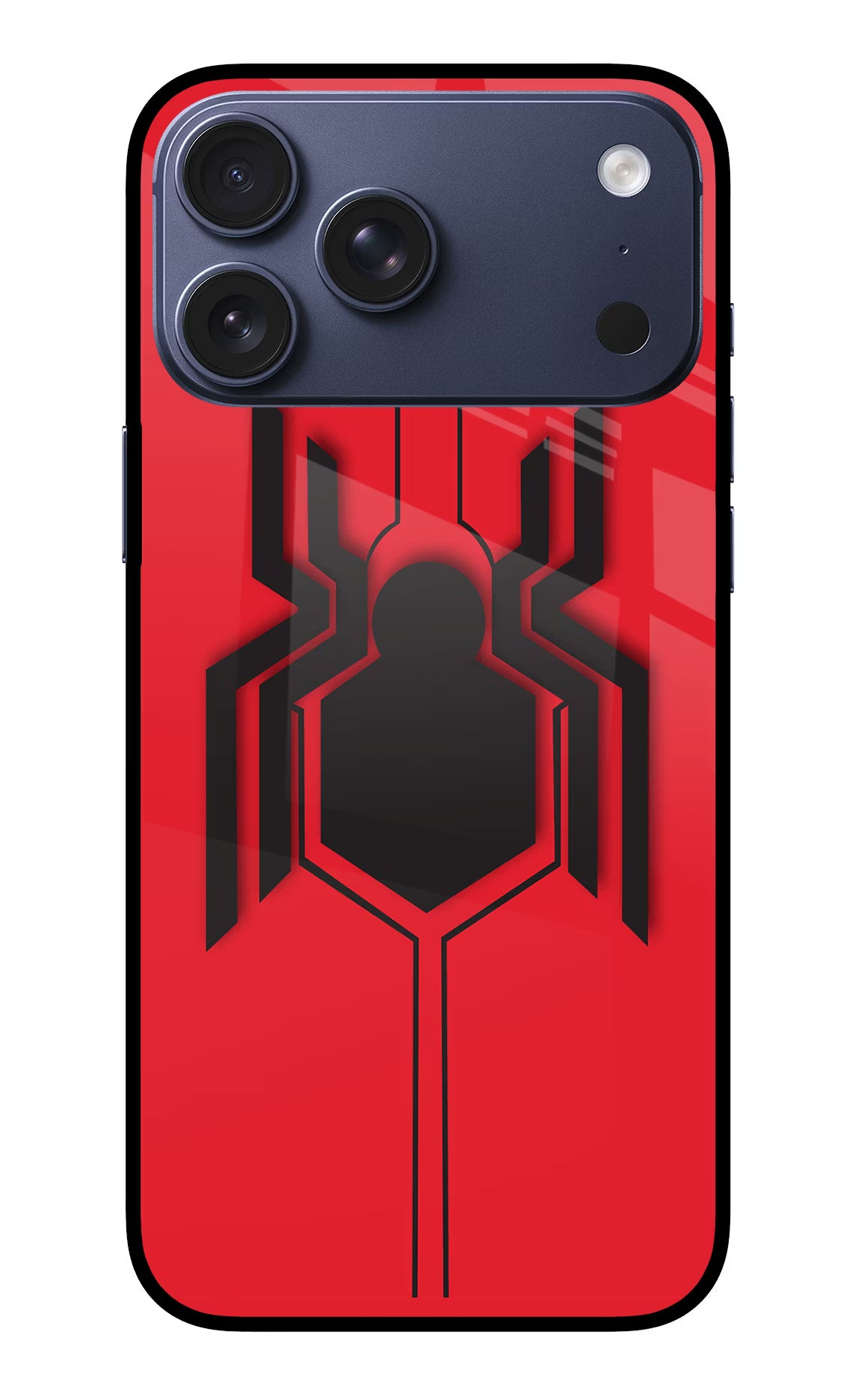Spider iPhone 17 Pro Max Glass Case Back Cover by Casekaro
