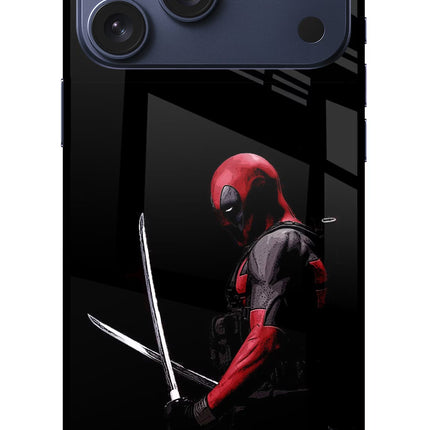 Deadpool iPhone 17 Pro Max Glass Case