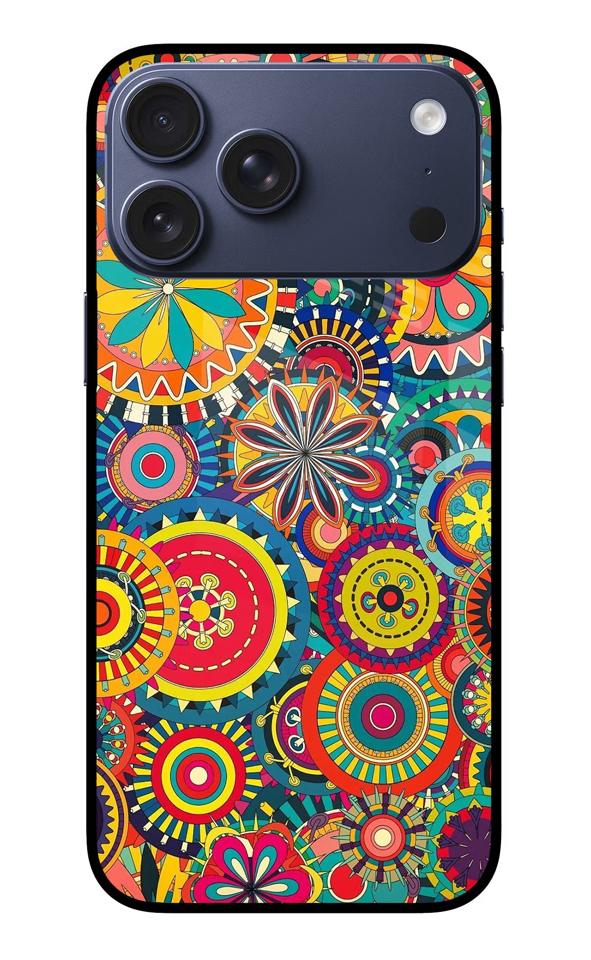 Gol Gol Art iPhone 17 Pro Max Glass Case Back Cover by Casekaro