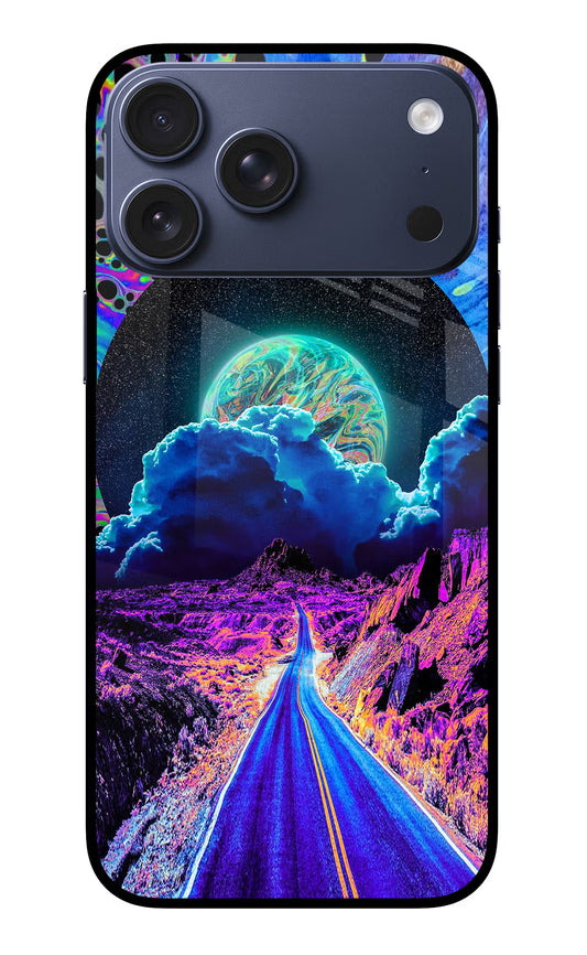 Psychedelic Painting iPhone 17 Pro Max Glass Case