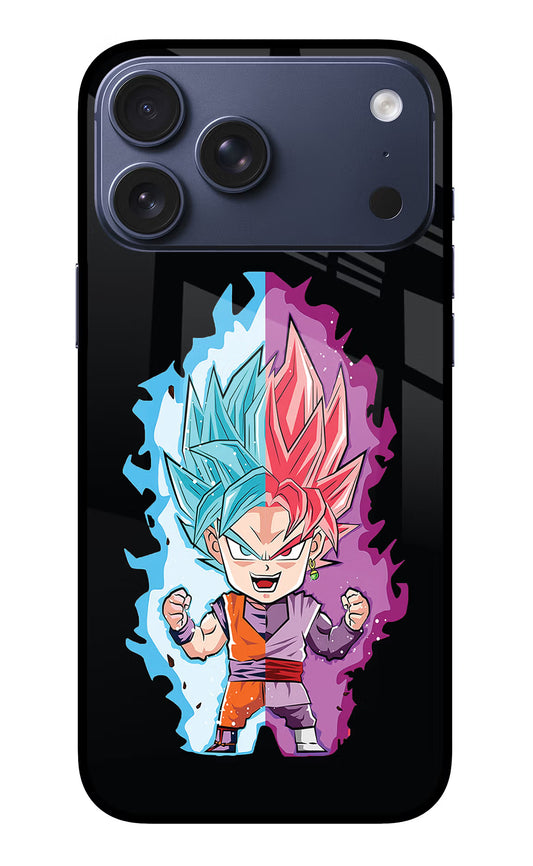 Chota Goku iPhone 17 Pro Max Glass Case