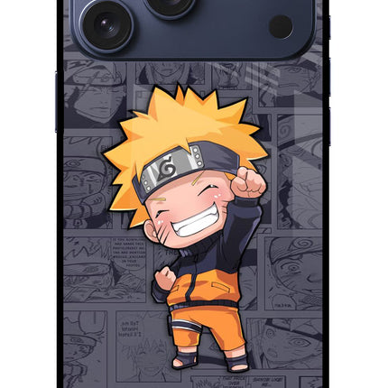 Chota Naruto iPhone 17 Pro Max Glass Case