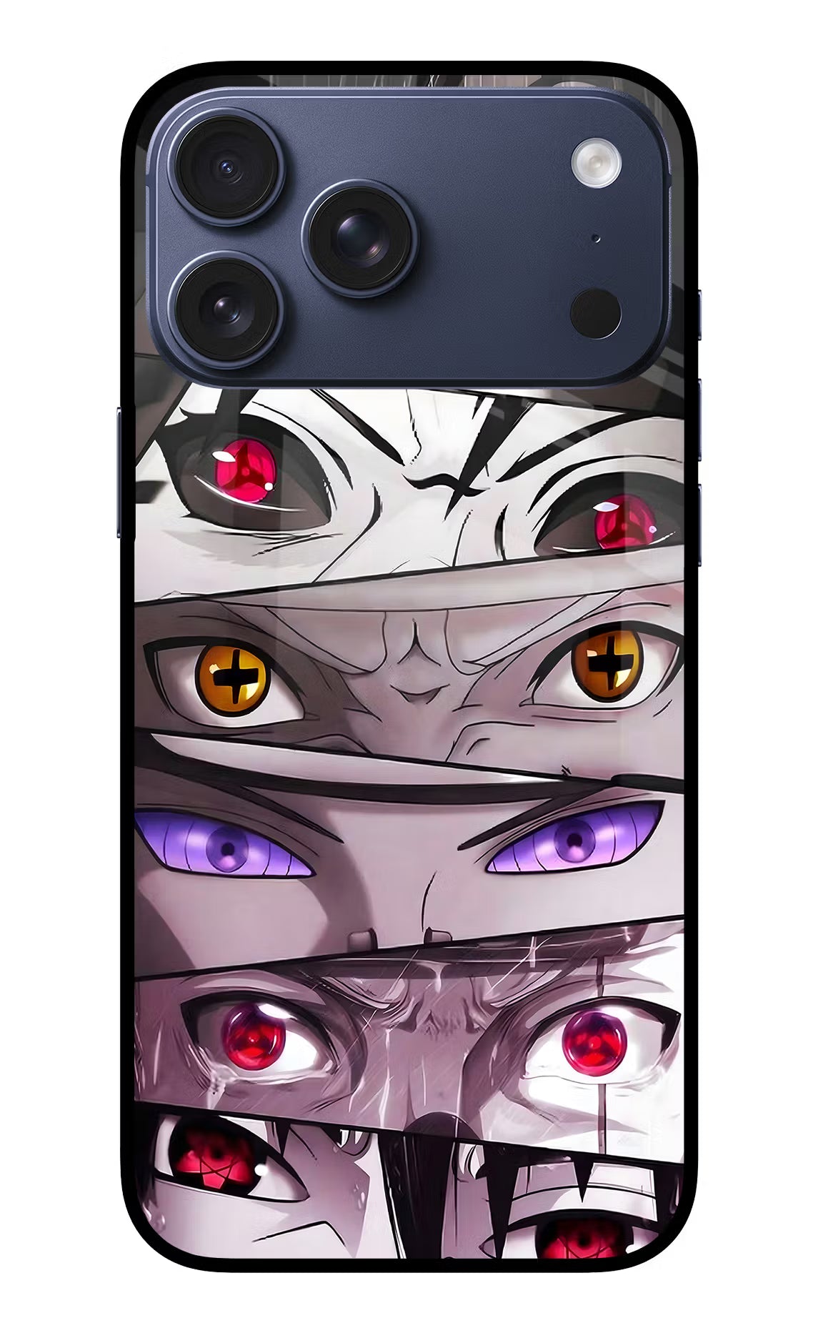 Naruto Anime iPhone 17 Pro Max Glass Case Back Cover by Casekaro
