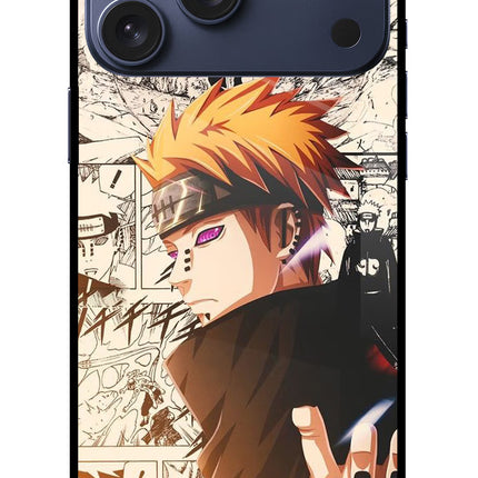 Pain Anime iPhone 17 Pro Max Glass Case