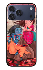 Radhe Krishna iPhone 17 Pro Max Glass Case