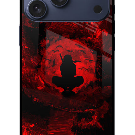 Itachi Uchiha iPhone 17 Pro Max Glass Case