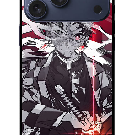 Demon Slayer iPhone 17 Pro Max Glass Case