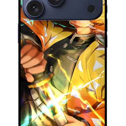 Demon Slayer iPhone 17 Pro Max Glass Case