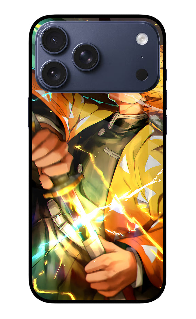 Demon Slayer iPhone 17 Pro Max Glass Case