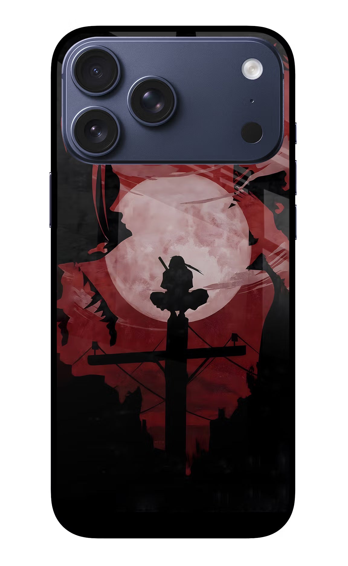 Naruto Anime iPhone 17 Pro Max Glass Case Back Cover by Casekaro