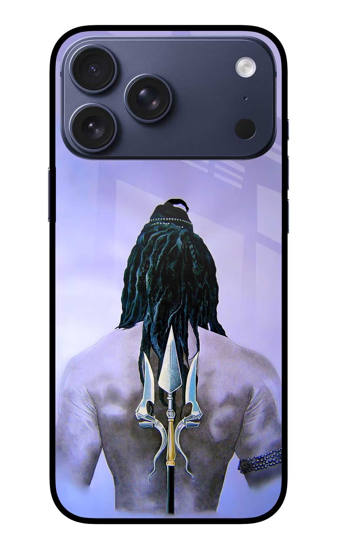 Shiva iPhone 17 Pro Max Glass Case Back Cover by Casekaro