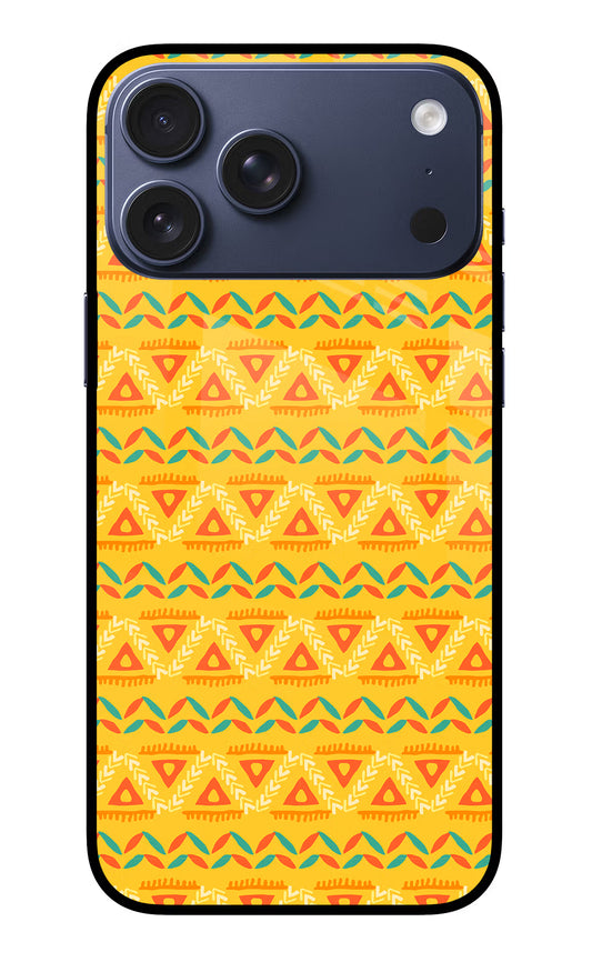 Tribal Pattern iPhone 17 Pro Max Glass Case