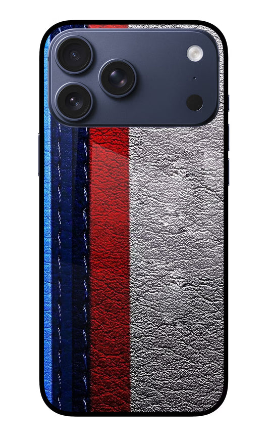 BMW Stripes iPhone 17 Pro Max Glass Case