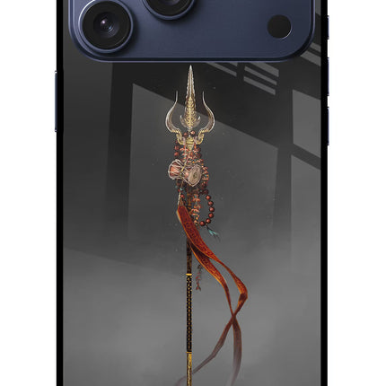 Shiv Trishul iPhone 17 Pro Max Glass Case
