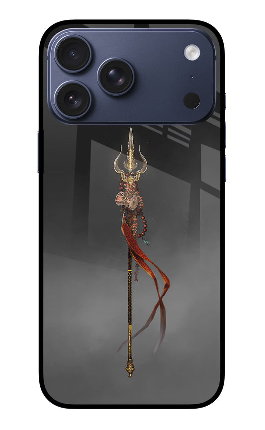 Shiv Trishul iPhone 17 Pro Max Glass Case