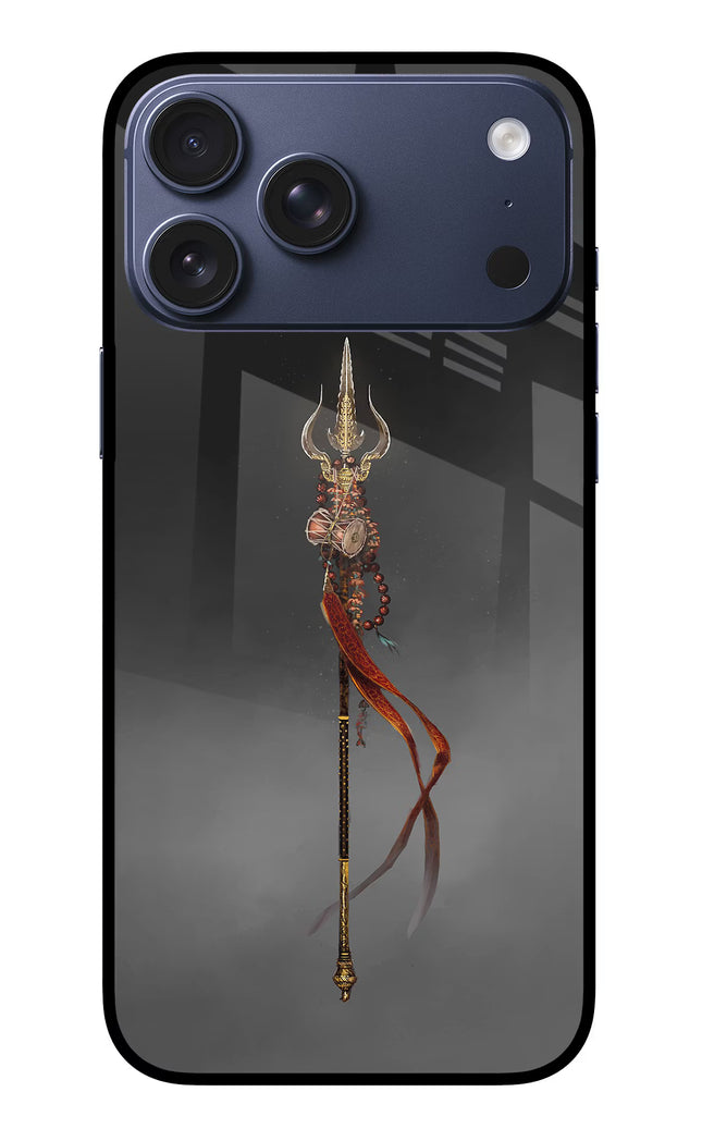 Shiv Trishul iPhone 17 Pro Max Glass Case