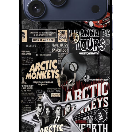 Arctic Monkeys iPhone 17 Pro Max Glass Case