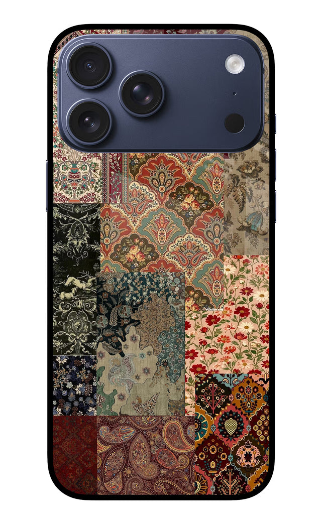 Desi Print iPhone 17 Pro Max Glass Case