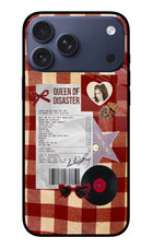 Queen of Disaster iPhone 17 Pro Max Glass Case
