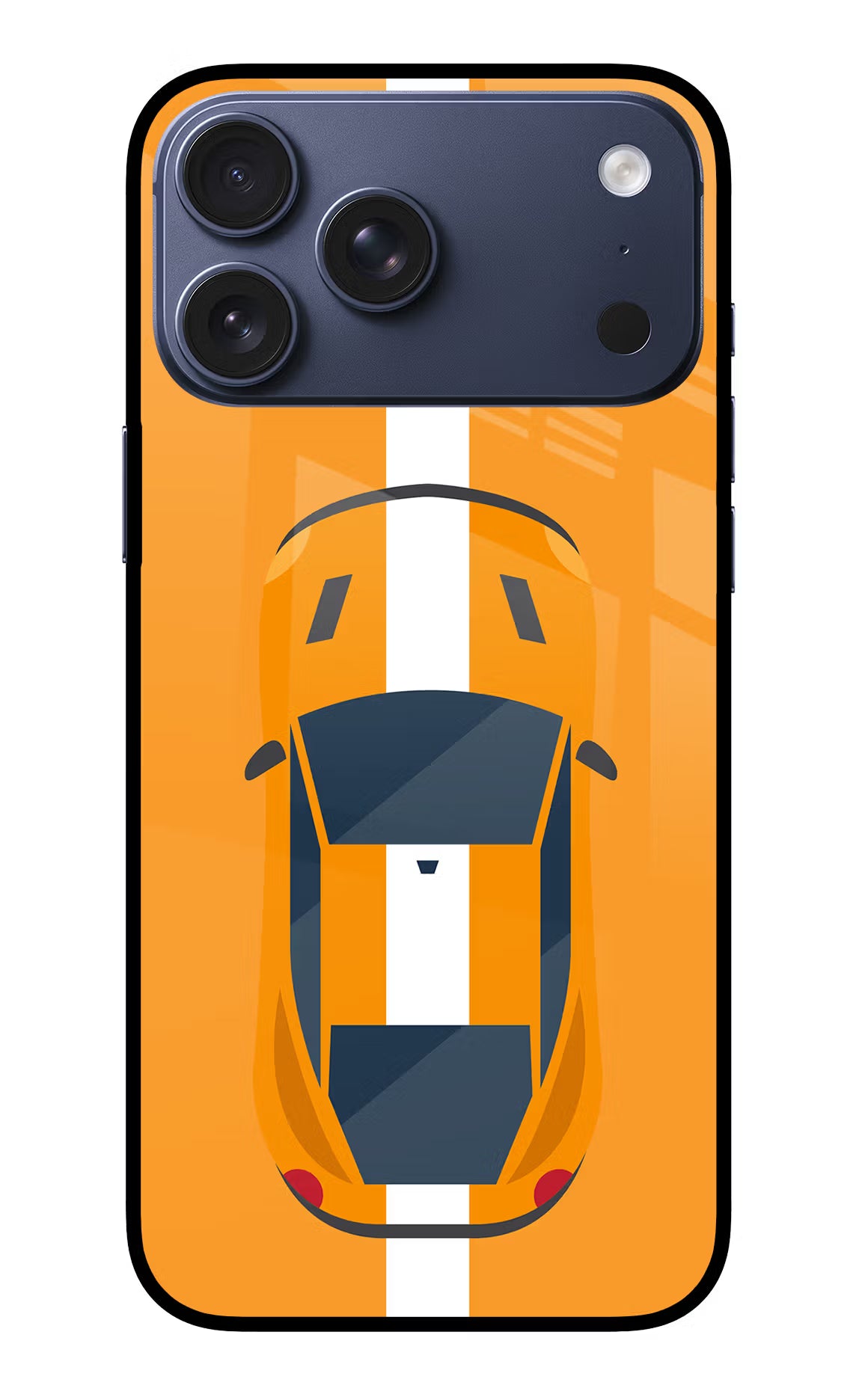 Highway Pursuit iPhone 17 Pro Max Glass Case Back Cover by Casekaro