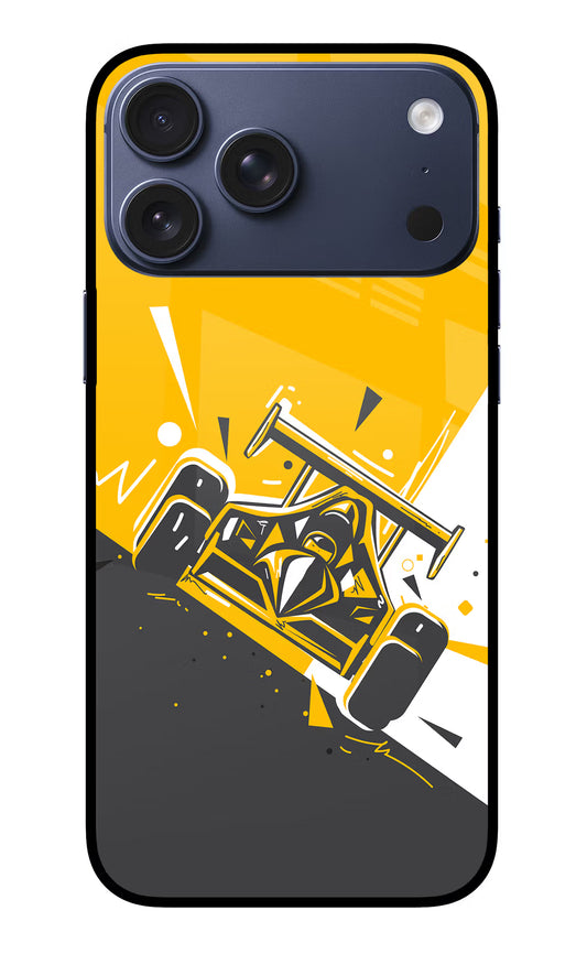 Track King iPhone 17 Pro Max Glass Case