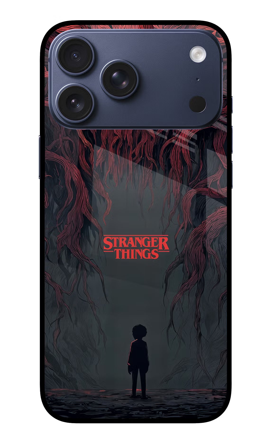 Ordinary Things Dark Side iPhone 17 Pro Max Glass Case Back Cover by Casekaro