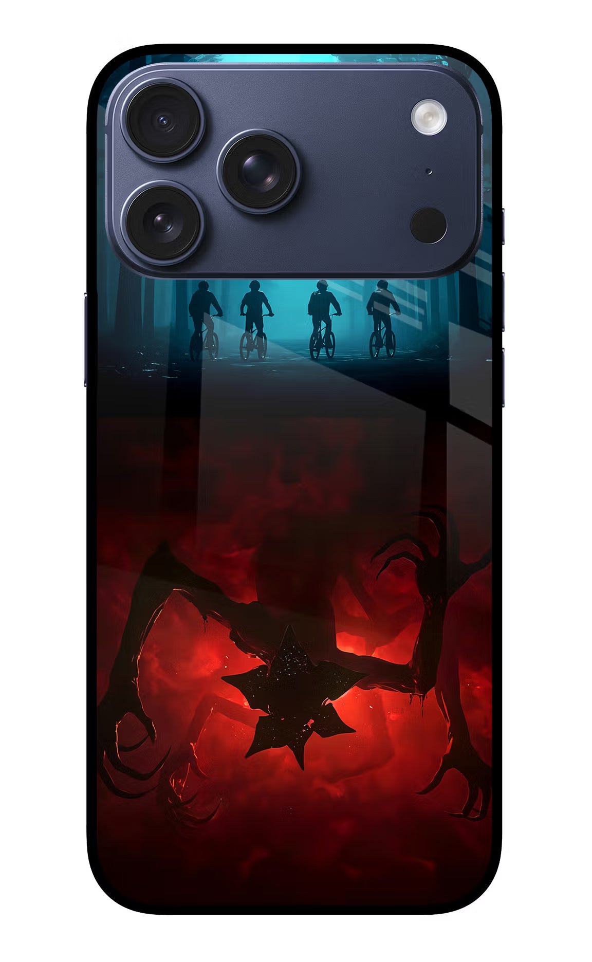 Ordinary Things Downside Up iPhone 17 Pro Max Glass Case Back Cover by Casekaro