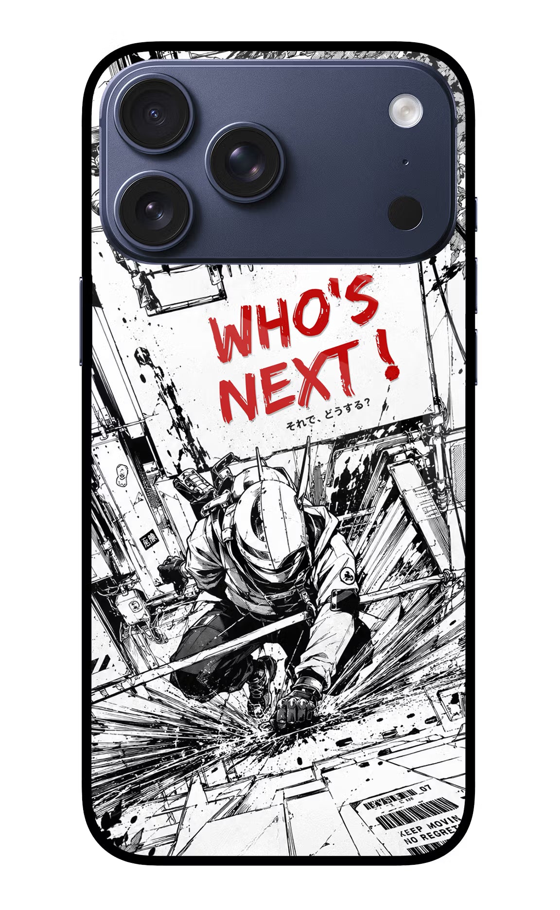Who's Next iPhone 17 Pro Max Glass Case