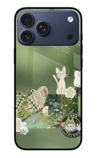 Aesthetic anime iPhone 17 Pro Max Glass Case