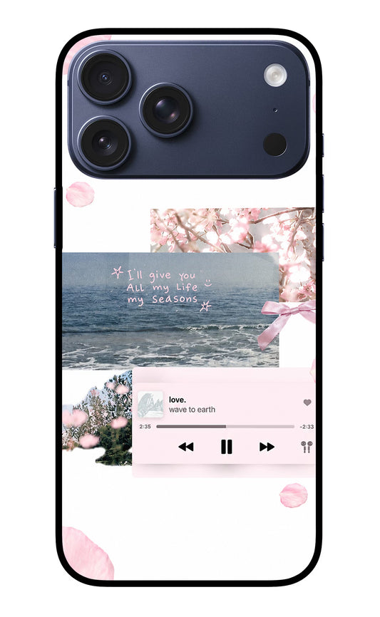 Wave to earth iPhone 17 Pro Max Glass Case