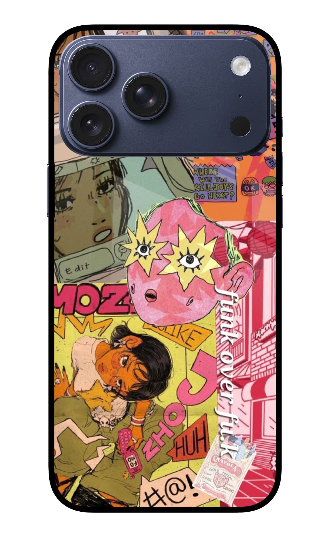 Funkover iPhone 17 Pro Max Glass Case