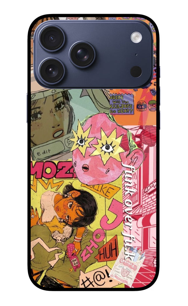 Funkover iPhone 17 Pro Max Glass Case